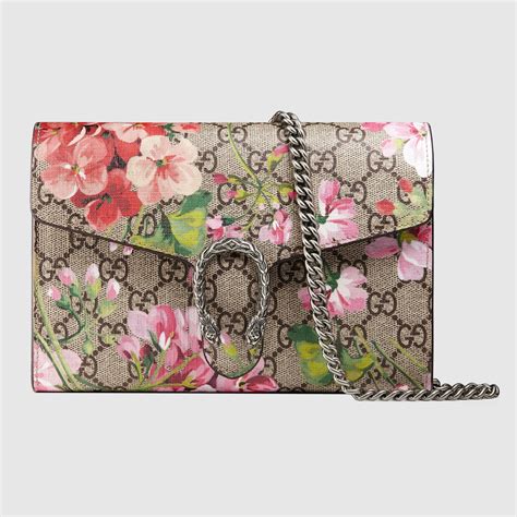 gucci mini boston bloom bag|gucci small denim bag.